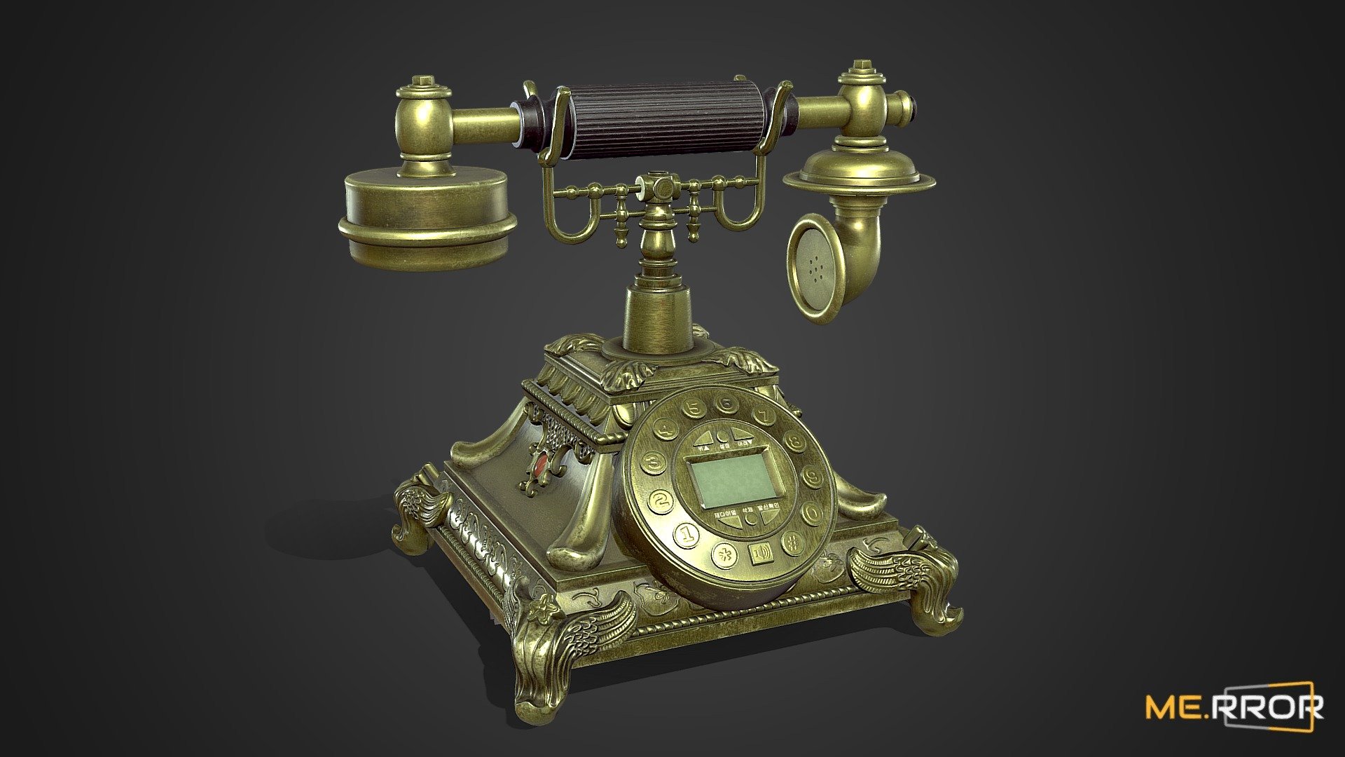 [Game-Ready] Vintage Telephone - Buy Royalty Free 3D model by ME.RROR ...
