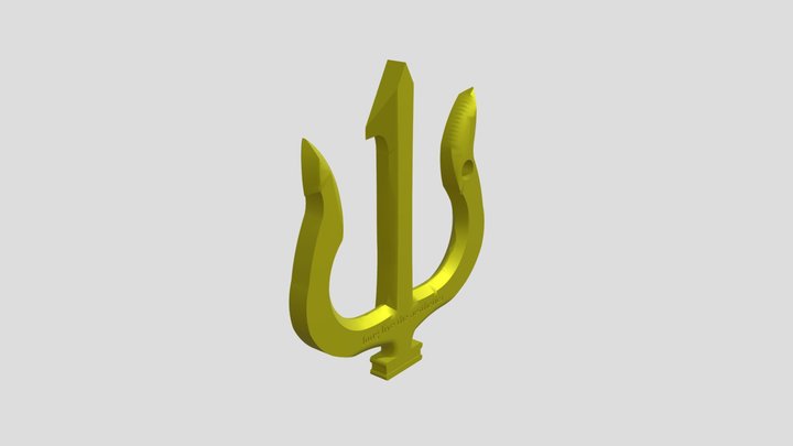 tridente 3D Model