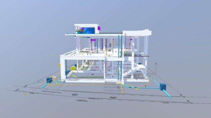 Residência Unifamiliar 3D Model