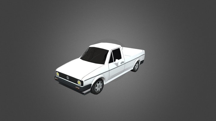 Volkswagen Caddy (1990) for Cities: Skylines 3D Model