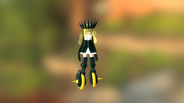 戰輪妖精_02 3D Model