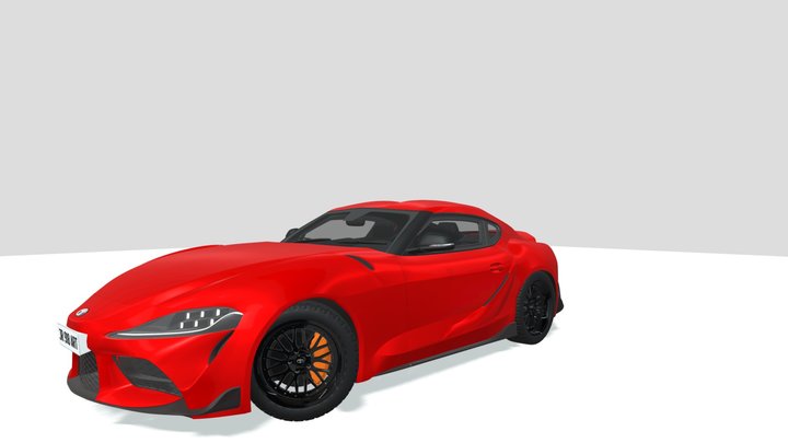 Toyota Supra 2021 3D Model