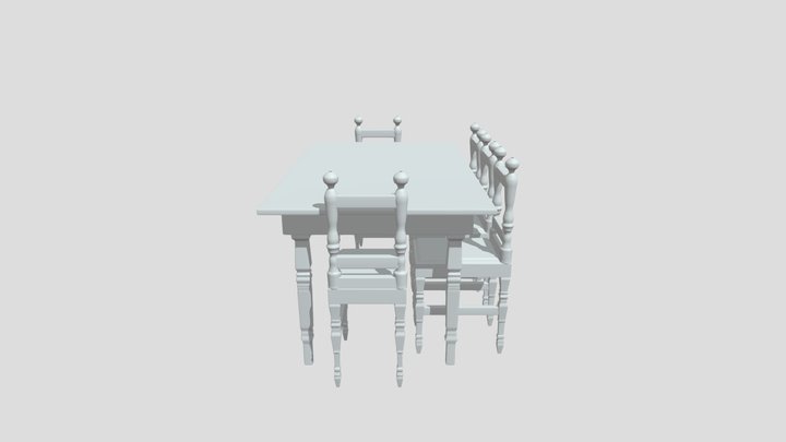 dining_table 3D Model