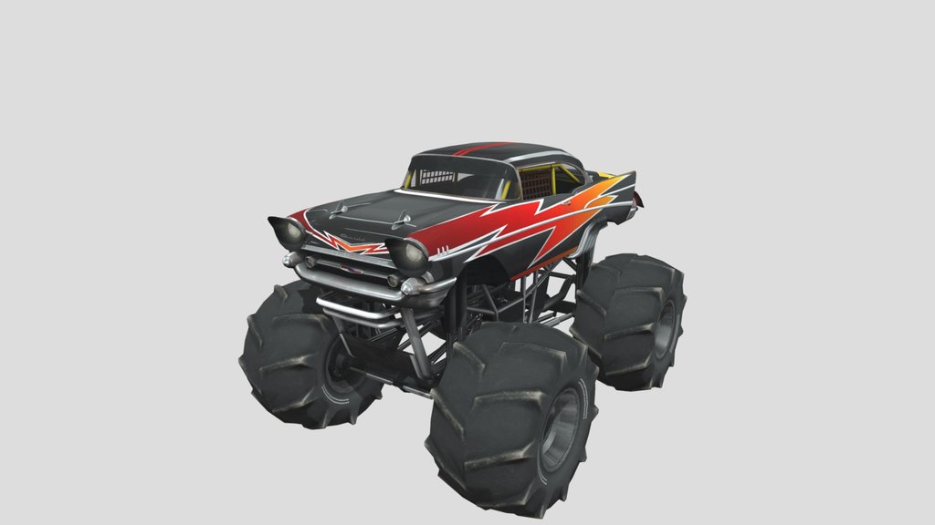 chevrolet bel air monster truck