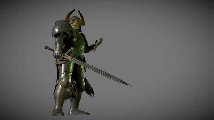 The Guardian Of The Dark 3D Model
