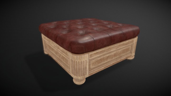 Foot Stool 3D Model