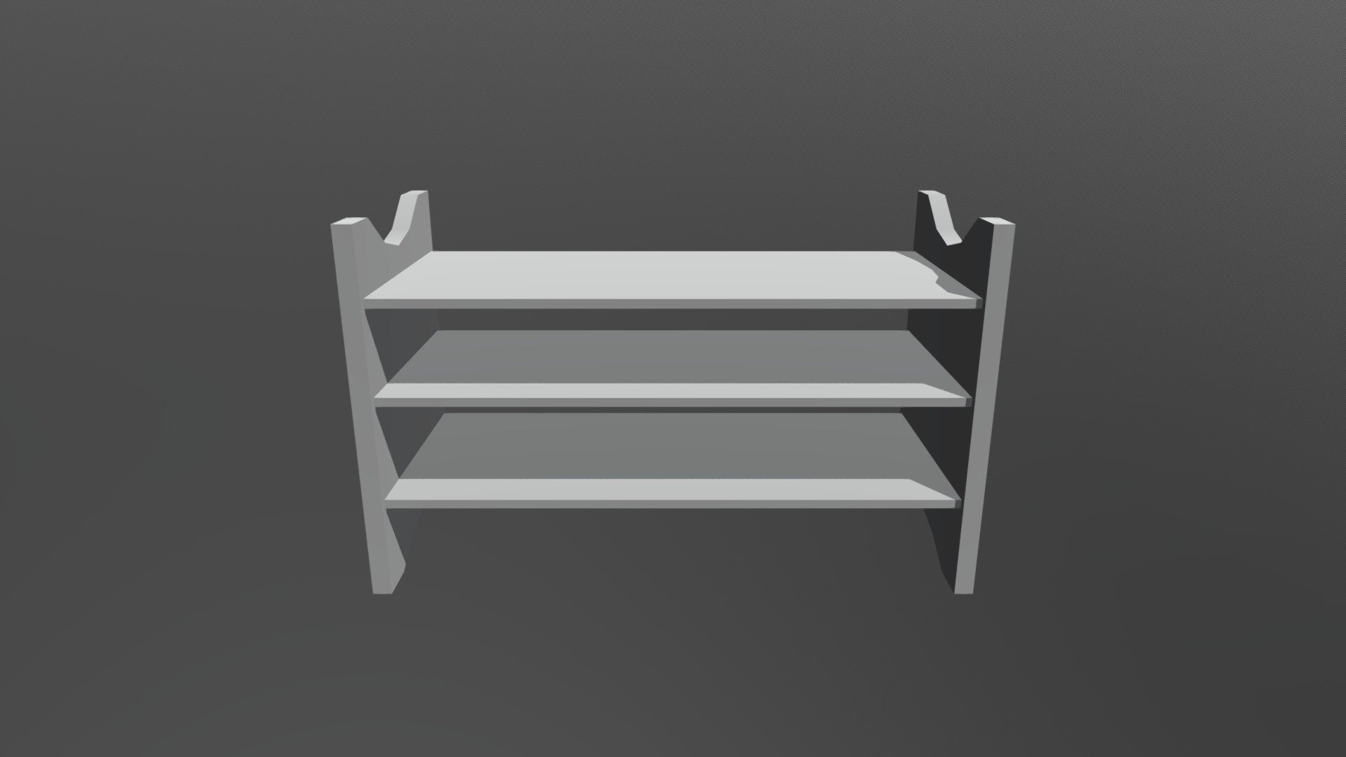 Shoe Rack - 3D model by K.L.Heywood [017bf88] - Sketchfab