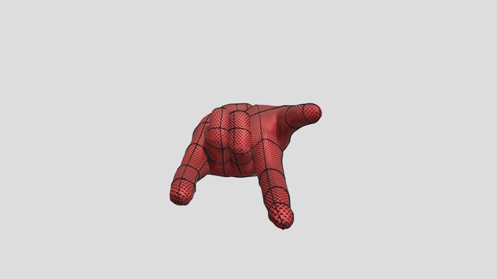spider-man_hand 3D Model