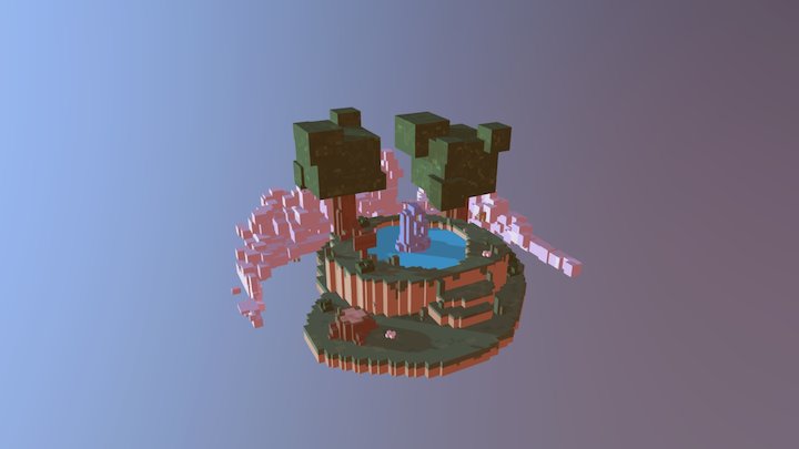 Stone Lake 3D Model