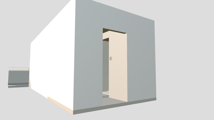 Japanese apartment room 3D Model