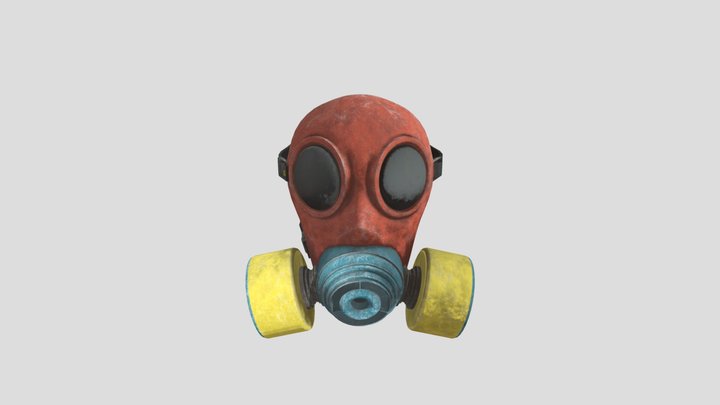 Gas Mask Poppy Playtime Chapter 3 3D Model