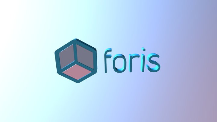 Logo avec trou 3D Model