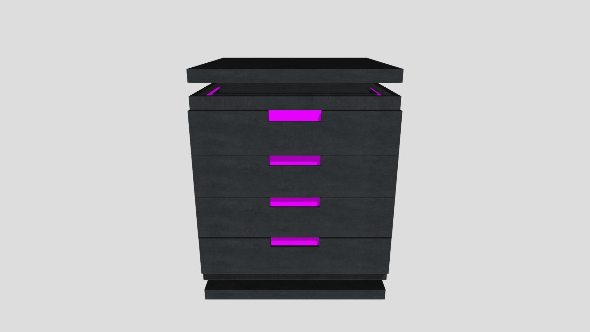 LED Bedside Table