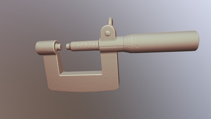 Bügel Mess Schraube Wd 3D Model