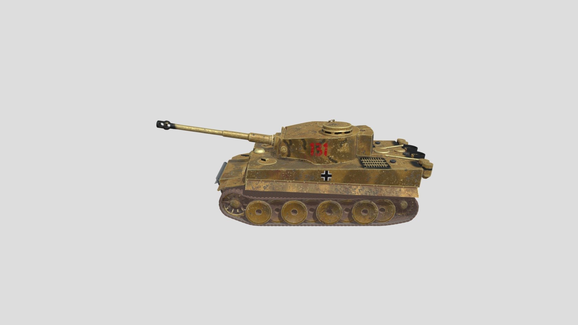 tiger - 3D model by Ropros (@_itzropros_) [018184e] - Sketchfab