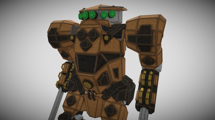 "SCRAPPY" 3D Model