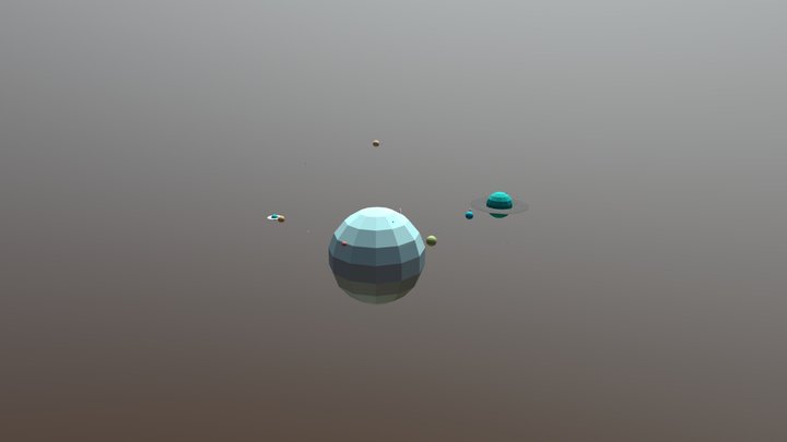 Solar System 3D Model