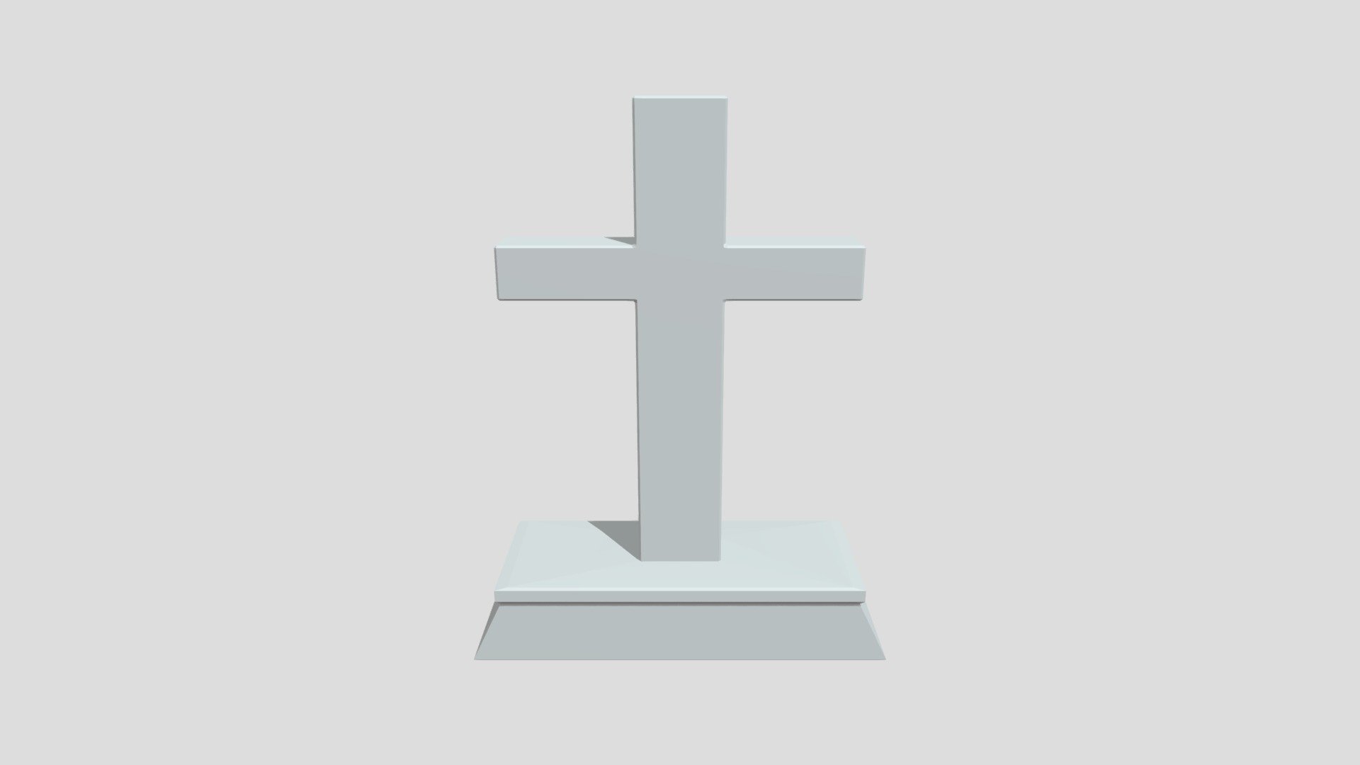Cross Thombstone - 3D model by Bloodberries (@gee7662) [01845fe ...