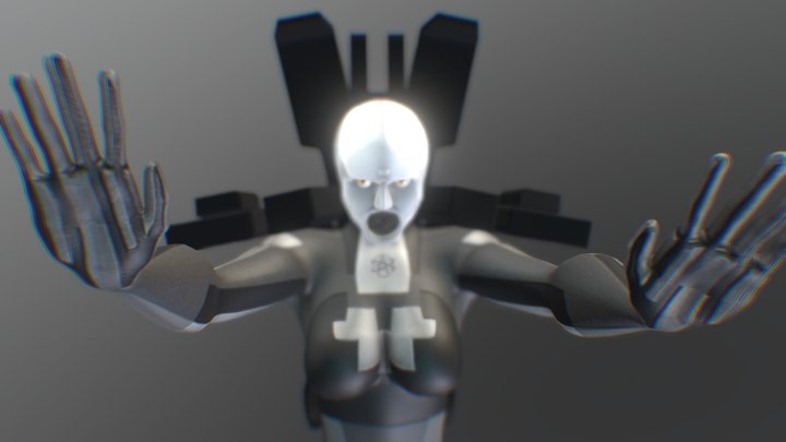 Mutant Girl 3D Model