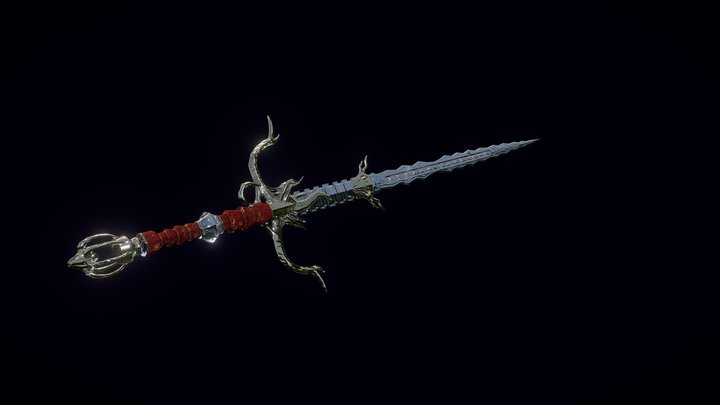 Firesword 3D Model