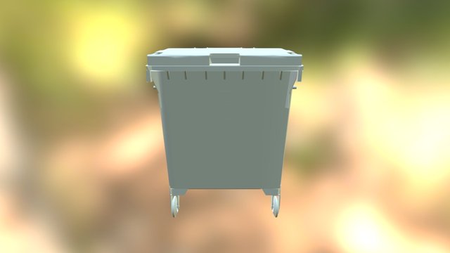 Bote verde 3D Model