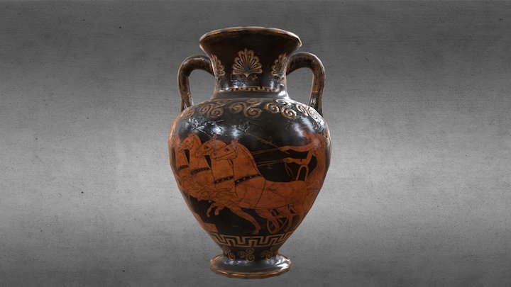 Pottery Ancient Greek v3 3D Model