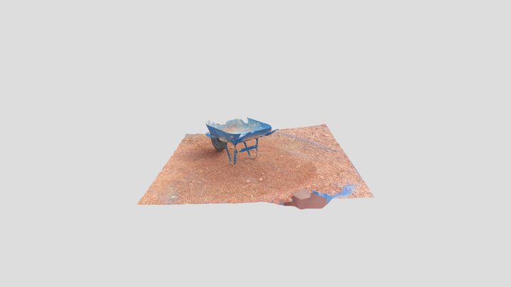 Carrinho de mão 3D Model