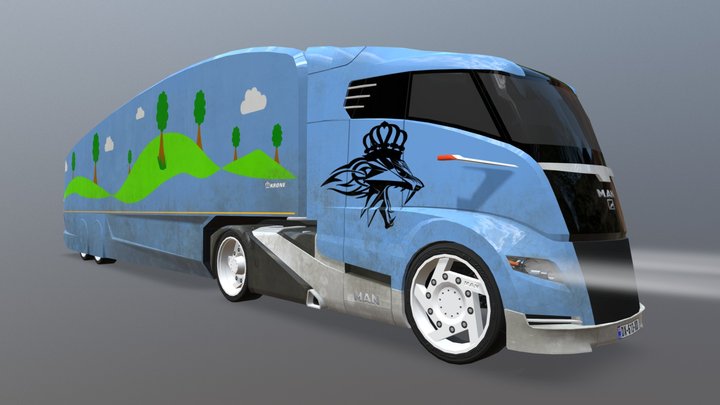 MAN Concept S 2010 3D Model
