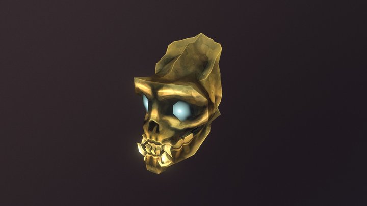 Gorilla Skull 3D Model