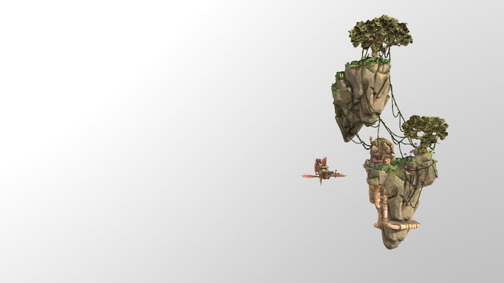 Nature-compatible-engine-animated 3D Model