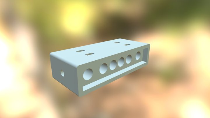 LED Light Holder 3D Model