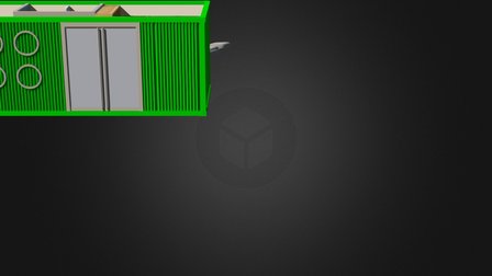 Modelo Casa Conteiner S1 3D Model