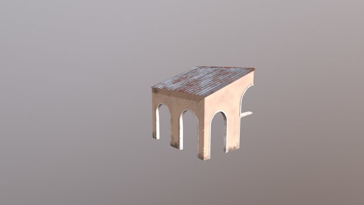 Batiment  Desafecté 3D Model