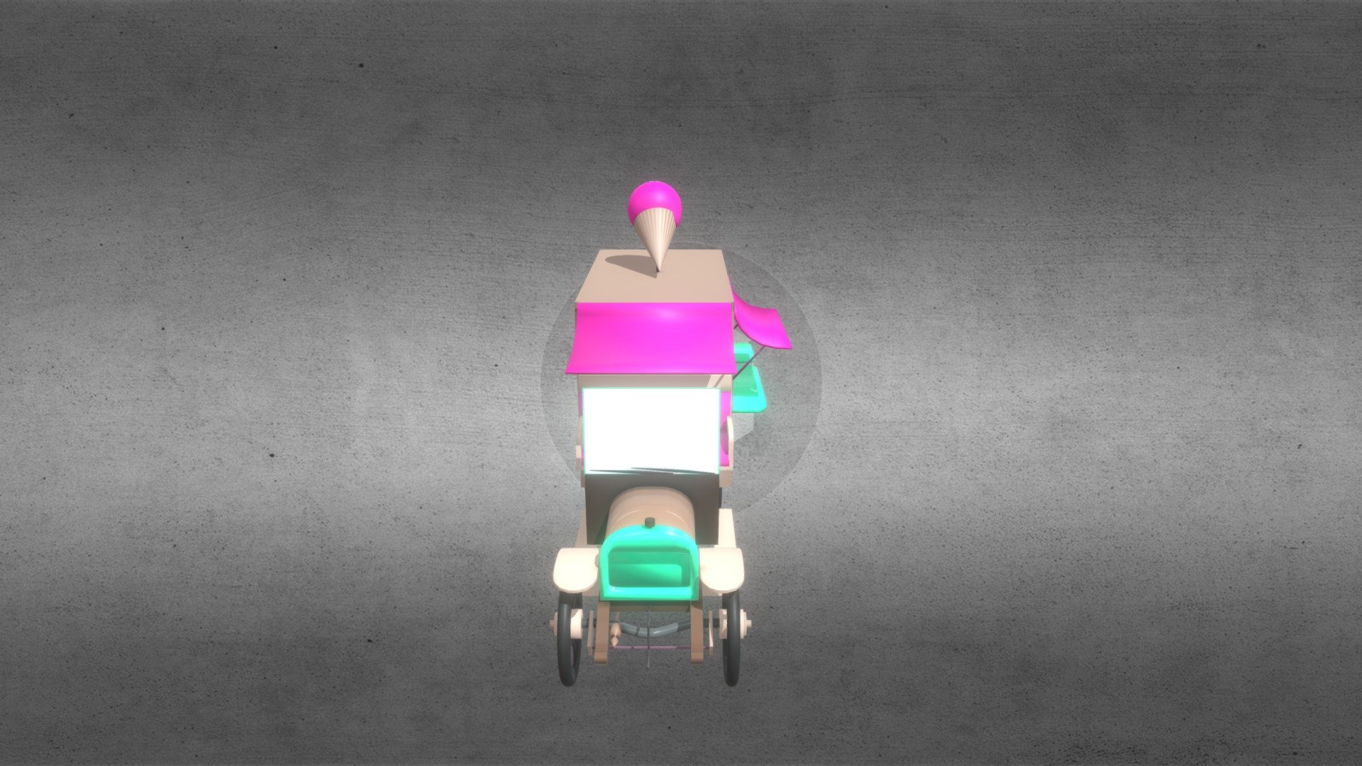 Camion Garford - Crèmerie sur roues