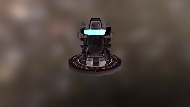Captain's Sit 3D Model