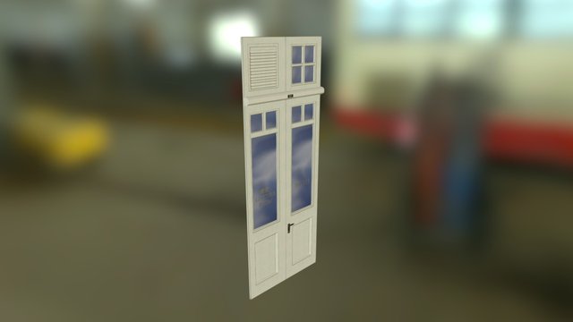 3035241029_Door_Room217 3D Model