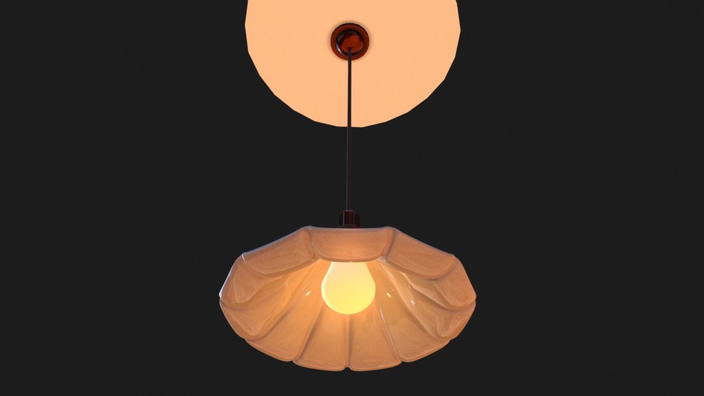 Ceiling lamp flower style