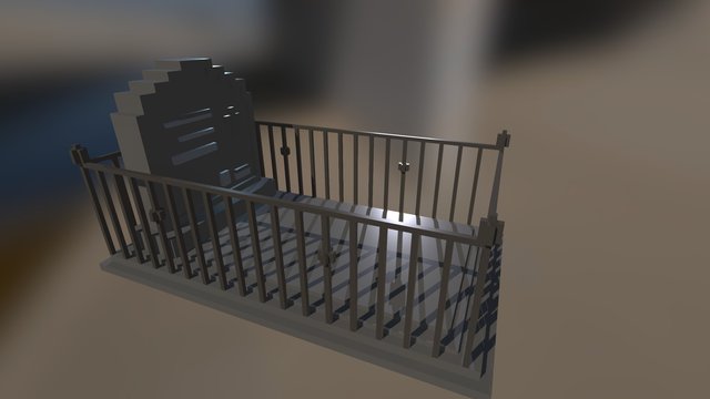Old tomb 3D Model