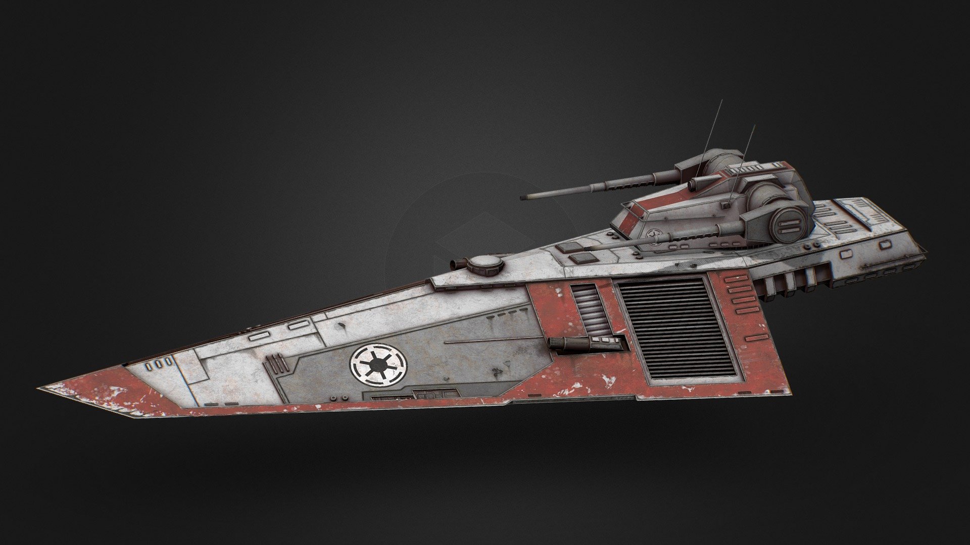 Republic PK-V/5 Fighter Tank Type_5 Patreon! - 3D model by Kharak ...