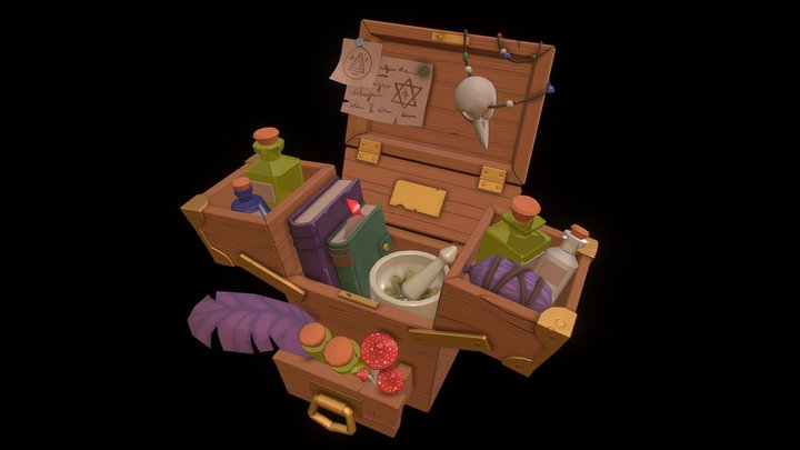 Alchemy Trunk 3D Model