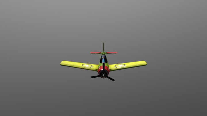 North American Trojan 28 - Aircraft 3D Model