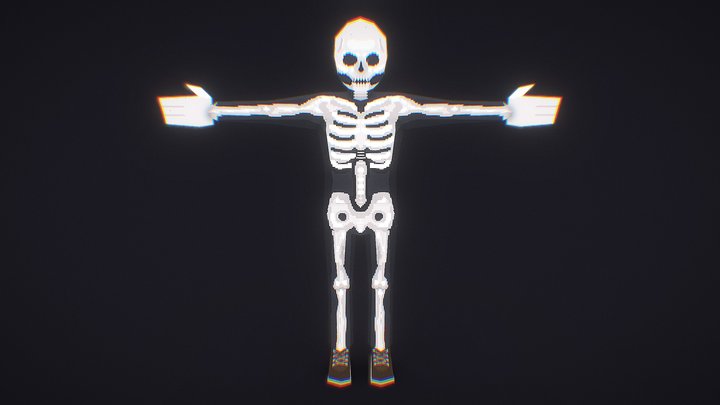 PSX Guy in a Skeleton suit