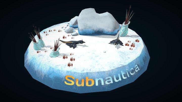 Subnautica Diorama 3D Model