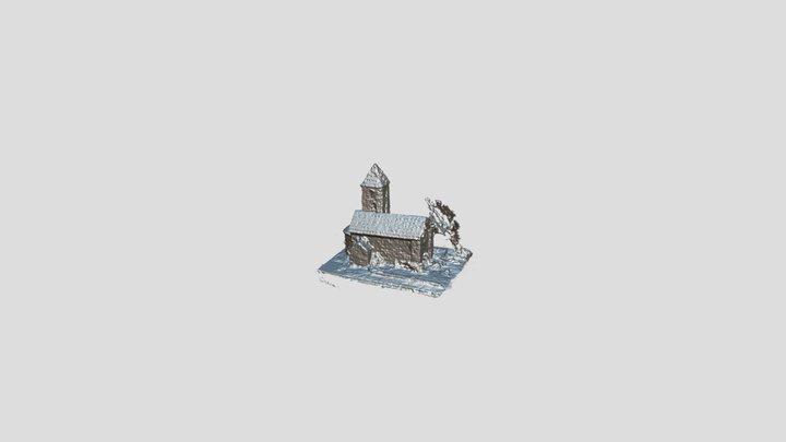 Iglesia plata 3D Model