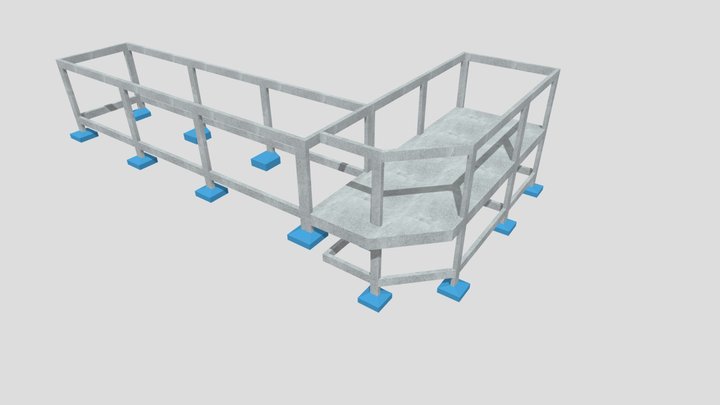 Ampliação Residencial 3D Model