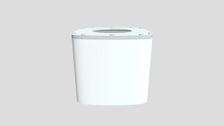 4.5 inch Subwoofer 3D Model