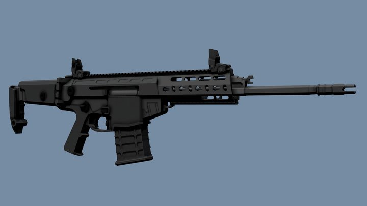 Low-Poly Beretta ARX200