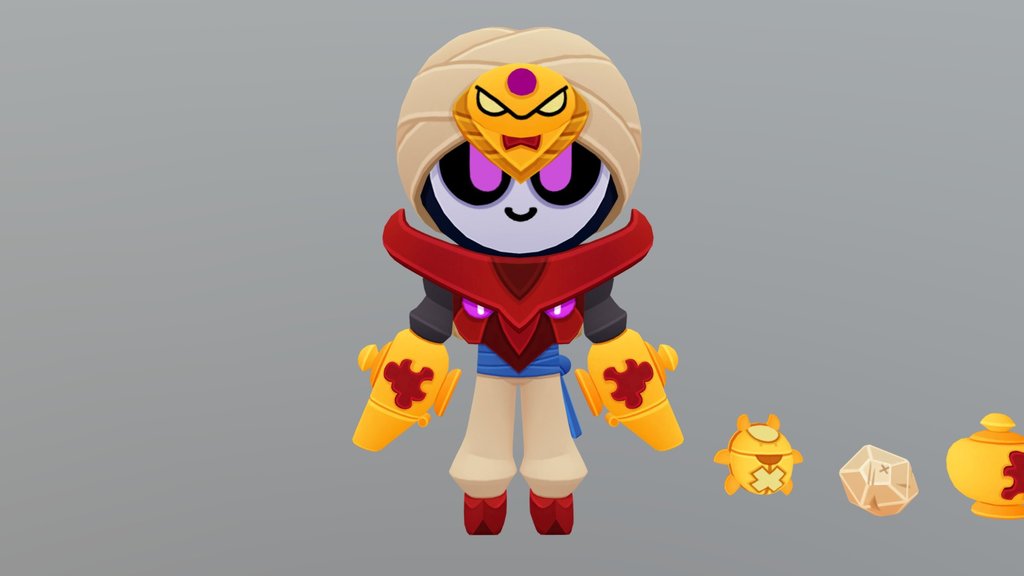 Brawl Stars Models - A 3D model collection by Larry’s #1 Fan ...