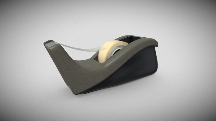 Tape Dispenser 3D Model