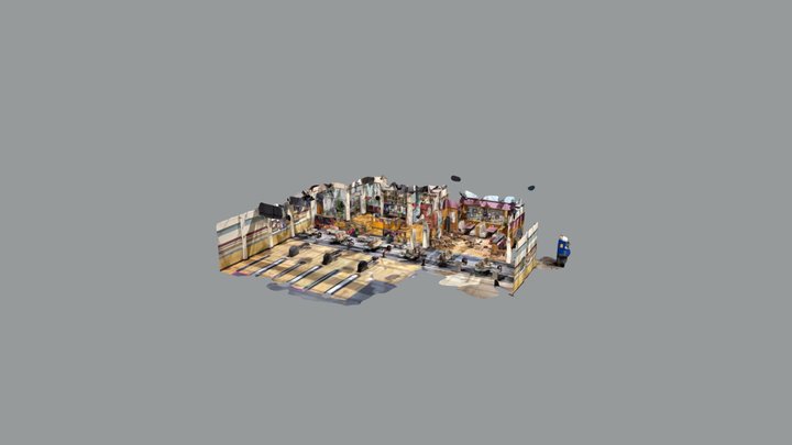 “How We Roll” CBS Archie’s Lanes 3D Model